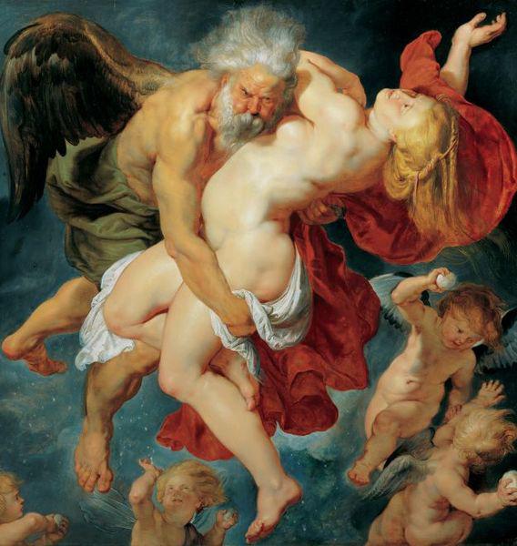Peter Paul Rubens Boreas entfuhrt Oreithya Sweden oil painting art